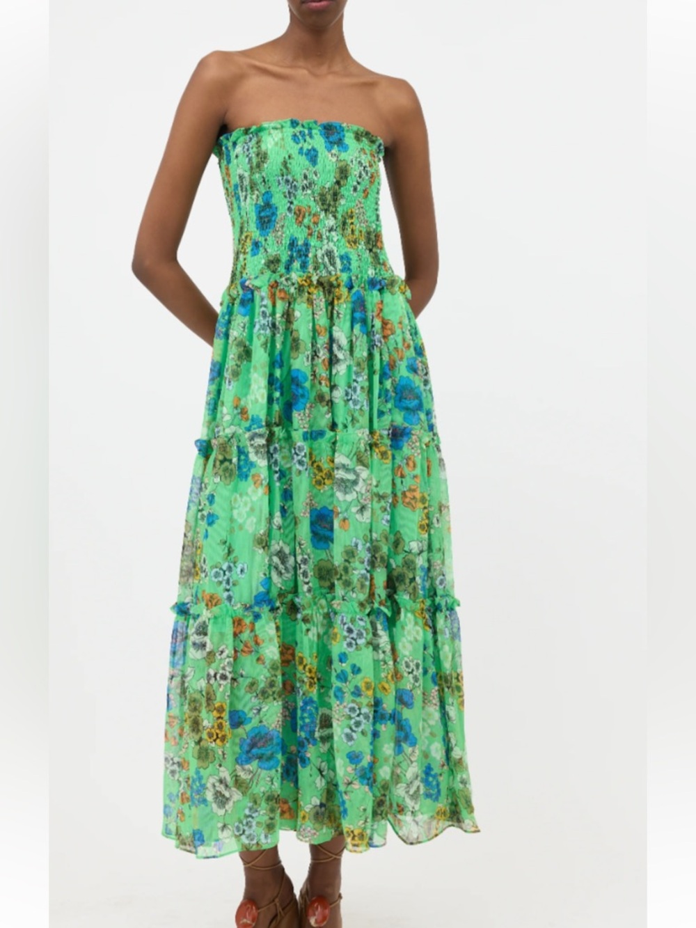 Alexis strapless dress